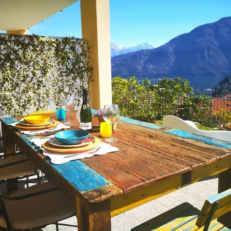 Magic Garden With Jacuzzi-pool And Luxury View Lenno